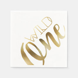 Boho Vild One | Första Födelsedagsfesten Pappersservett