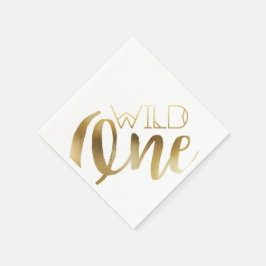Boho Vild One | Första Födelsedagsfesten Pappersservett