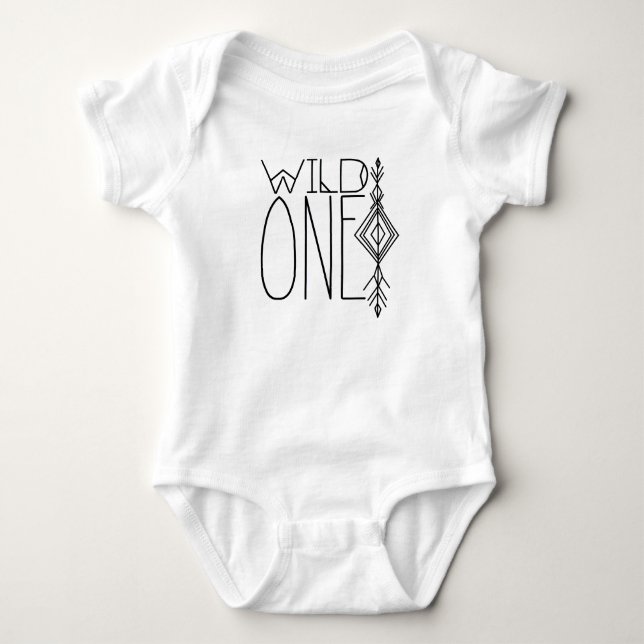 Boho Vild One | Stam T-shirt (Framsida)