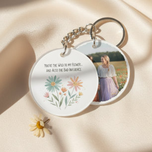 Boho Vildblomma Bästa Vän – Roligt Present till Bä