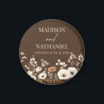 Boho Vildblomma Blomma Trädgård Bröllop Magnet<br><div class="desc">Dessa är Boho Vildblomma Blomma Trädgård Bröllop Magneter!</div>