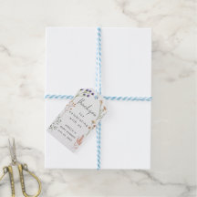 Boho Vildblomma Blommig Ram Baby Shower Tack