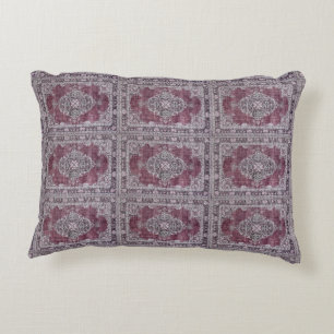 BOHO VIN PRINT BOHEMIAN BURGUNDY PRYDNADSKUDDE