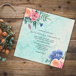 Boho Vintage Faded Grönt Ro, Hydrangea Bröllop