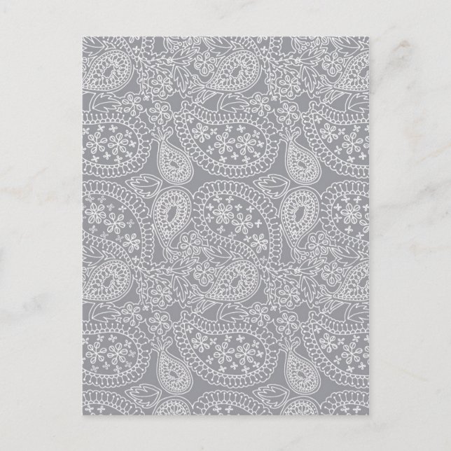 Boho Vintage Vykort (Framsida)