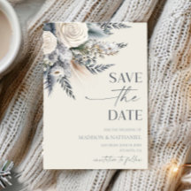 Boho Vit ros Blommigt Blomsterträdgård Bröllop