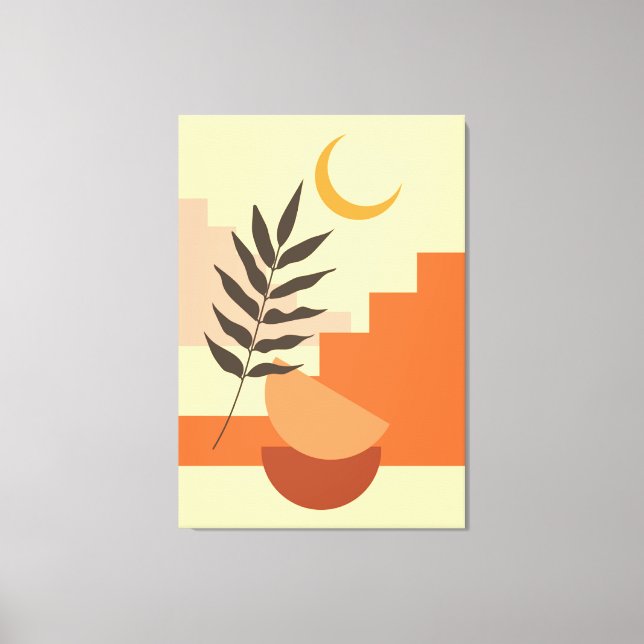 Boho wall art canvastryck (Framsida)