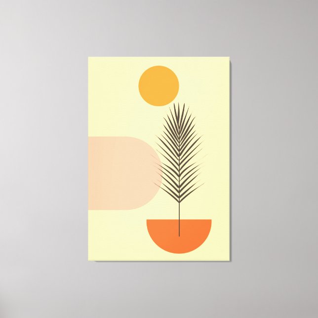 Boho wall art canvastryck (Framsida)