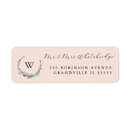 Boho WAN Returadress Etikett