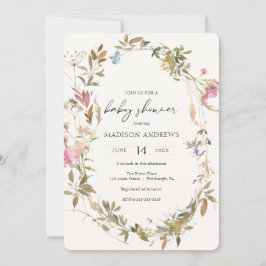 Boho WandeBaby Shower-inbjudan Inbjudningar