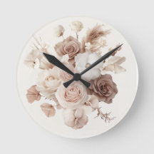 Boho Watercolor Blommigt Watch - Elegant & Timless