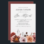 Boho Watercolor Fall Flower Pub Mitzvah-inbjudan<br><div class="desc">Inbjudan familj och vänner till ditt evenemang med anpassadet pub mitzvah-inbjudan. Den har en blommigt och ett vismiskt skript. Anpassa den här inbjudan till vattenfärgen pub mitzvah genom att lägga till dina uppgifter. Pub mitzvahs inbjudan i blommigt är perfekt för fall pub mitzvahs.</div>