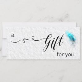 *~* Boho Watercolor Feather Bohemian Simple