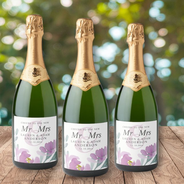 Boho Watercolor Rosa Blommigt Bröllop (Skapare uppladdad)