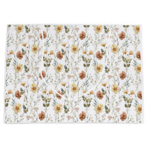 Boho Watercolor Wildflower