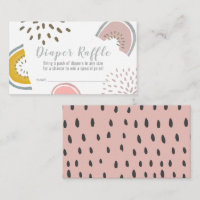 Boho Watermelon Baby Shower Raffle