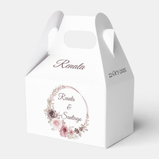 Boho Wedding Favor Boxes Presentaskar