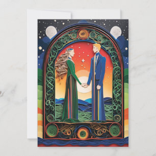 Boho Wedding-inbjudan Inbjudningar