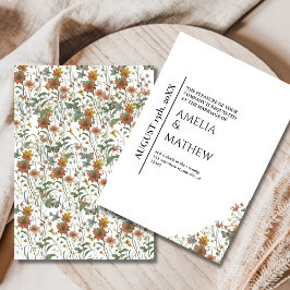 Boho Wedding-inbjudan Inbjudningar