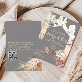 Boho Wedding-inbjudan Inbjudningar