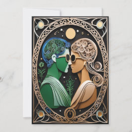 Boho Wedding-inbjudan Inbjudningar