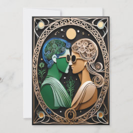 Boho Wedding-inbjudan Inbjudningar