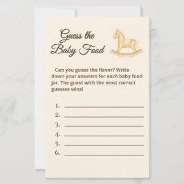 Boho Western Gunghäst Gissa Maten Spel