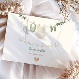 Boho Whimsical Barnkläders Meddelande