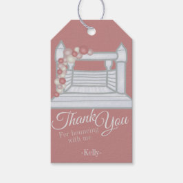 Boho White Bounshus House Presentetikett