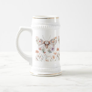 Boho WildblomBlommigt Butterfly Sejdel