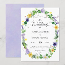 Boho WildblomBröllop