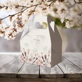 Boho WildblomBröllop Presentaskar