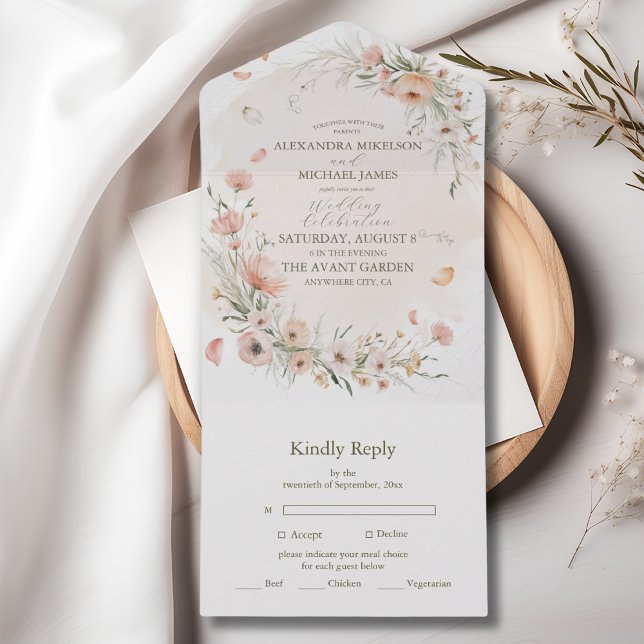 Boho WildblomGarden WedWedding (Skapare uppladdad)