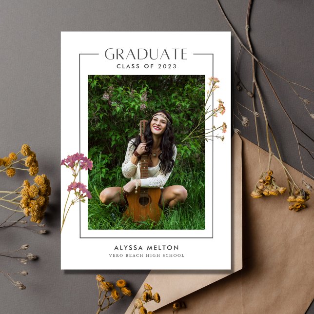 Boho WildblomGirl High School Studenten (Skapare uppladdad)