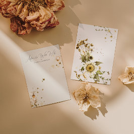 Boho Wildblomma Bröllop well Önskemål och Advice