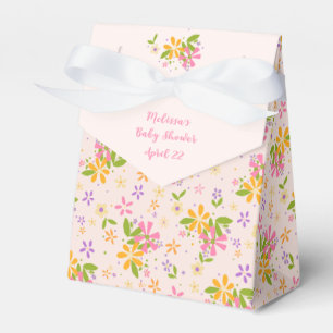 Boho Wildblomma Flicka Shower Presentaskar