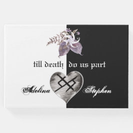 Boho WildblommGothic Viking EExternal Kärlek Bröll Gästböcker