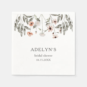 Boho WildblomMöhippa Pappersservett