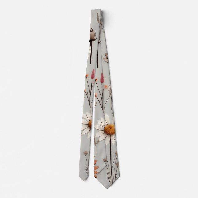 Boho WildblomNeck Tie Slips (Baksida)