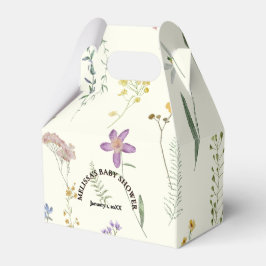 Boho Wildblomsterdusch Presentaskar