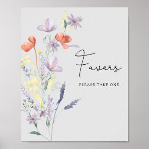 Boho Wildflowers - Fördelar Poster