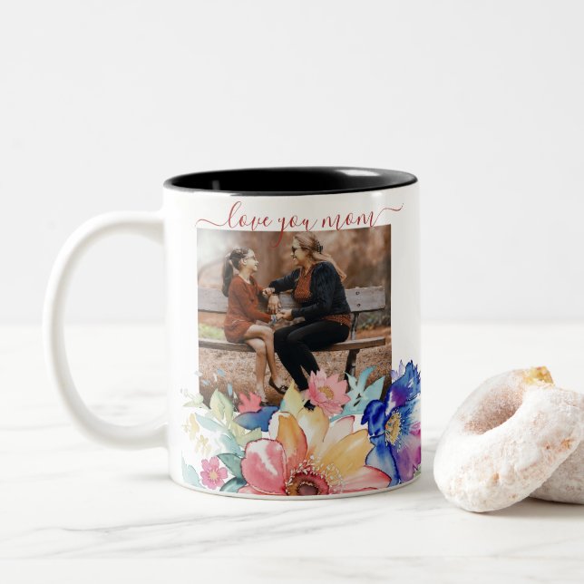 Boho WildFlowers Mors Dags Mugg (Med munk)