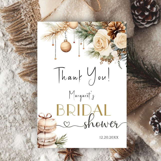 Boho Winter-jul-Möhippan - tackkort Tack Kort (Skapare uppladdad)