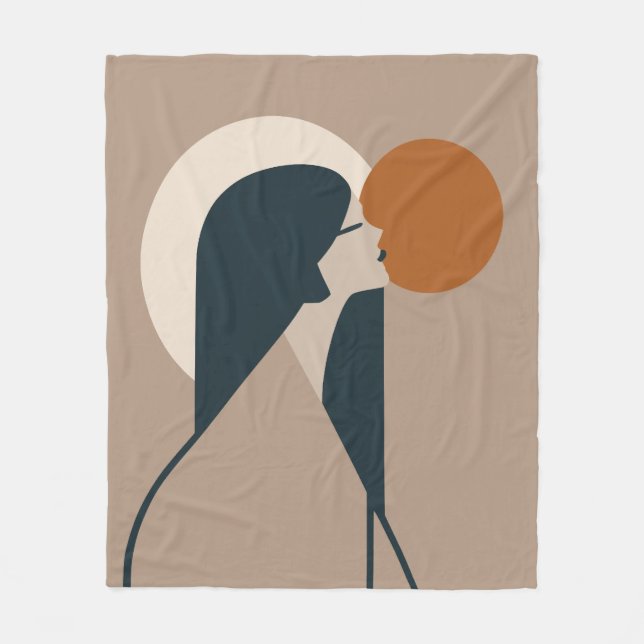 Boho Woman Sol Fleecefilt (Framsidan)