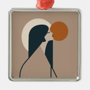Boho Woman Sol Julgransprydnad Metall
