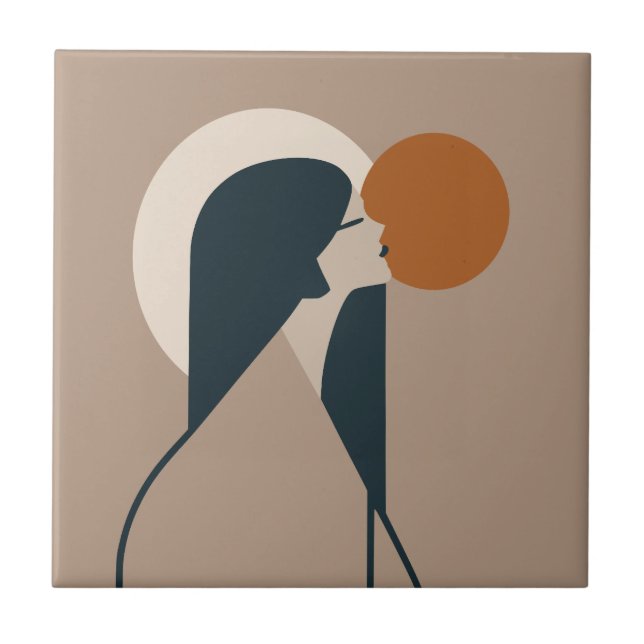 Boho Woman Sol Kakelplatta (Framsidan)