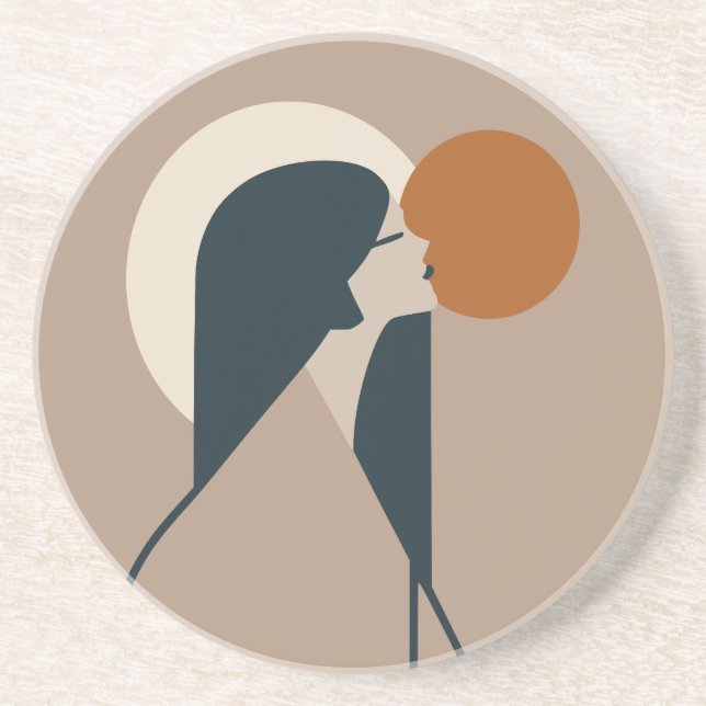 Boho Woman Sol Underlägg (Framsidan)