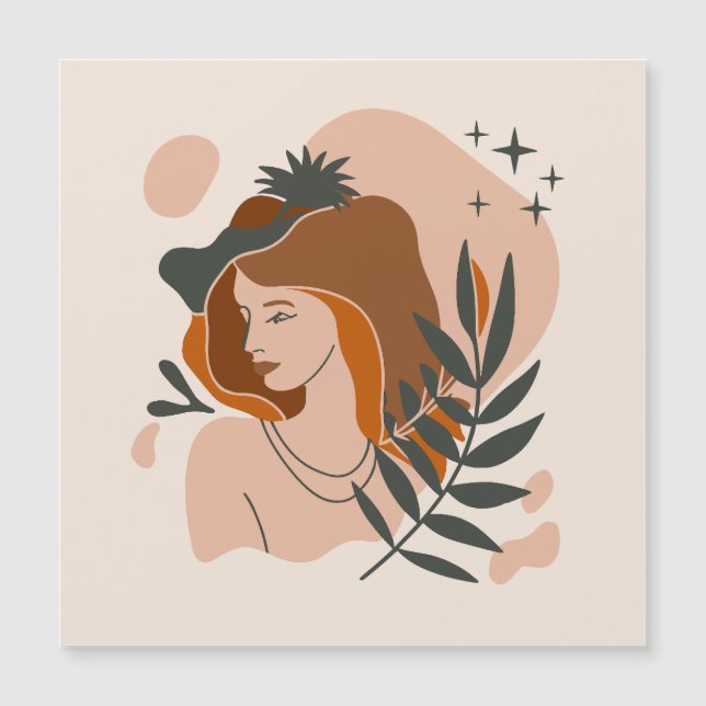 Boho Woman Stars (Framsida)