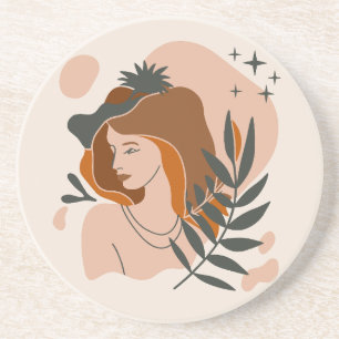 Boho Woman Stars Underlägg