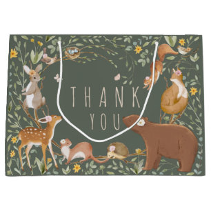 Boho Woodland Animals Forest Friends Baby Shower